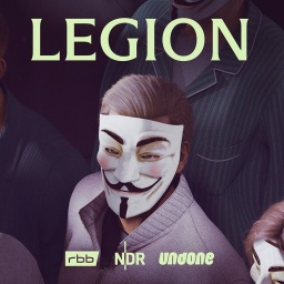 Podcast-Cover „Legion: Hacking Anonymous”
