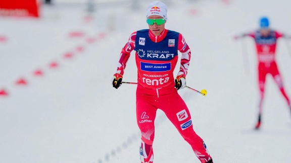 Sportschau Wintersport - Der Langlauf Der Nordischen Kombinierer In Oslo Im Re-live
