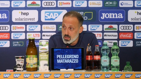 Sportschau Bundesliga - Matarazzo - 'ein Positives Zeichen'