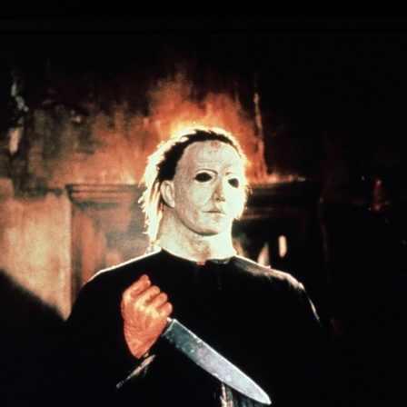 Der Mörder Michael Myers aus dem Film &#034;Halloween - Die Nacht des Grausen&#034;