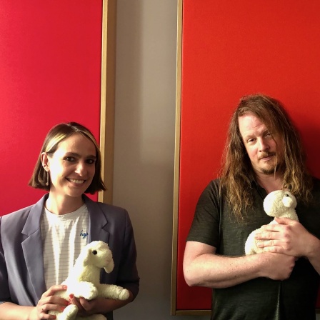 v.l.n.r. Sarah Hülsewig, Florian Zwissler, Redakteur