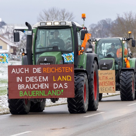 Demo der Landwirte