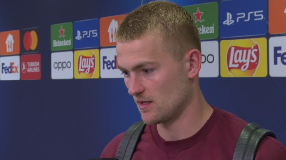 Sportschau - Bayerns De Ligt - 'die Bereitschaft War Heute Sehr  Gut'