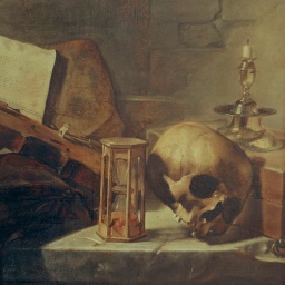 Rembrandt, Stilleben mit Büchern