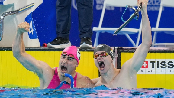 Sportschau - Finswimmer Poschart Und Mörstedt Erfolgreich