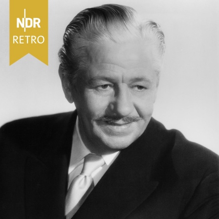Porträt des Schauspielers Paul Hörbiger, 1950er Jahre.