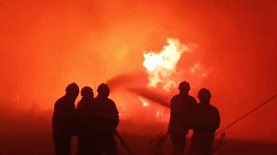 Waldbrand Sächsische Schweiz