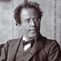 Gustav Mahler, Komponist, Portrait, Schwarz-weiß