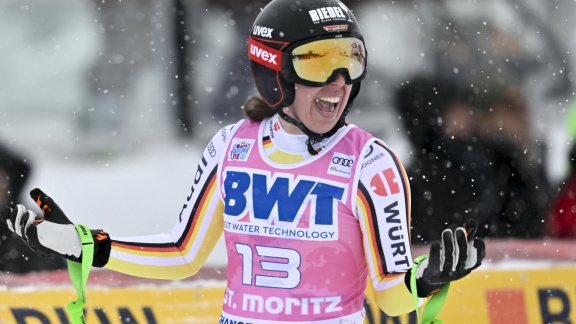 Sportschau - Die Abfahrt Der Frauen In St. Moritz - Die Komplette übertragung
