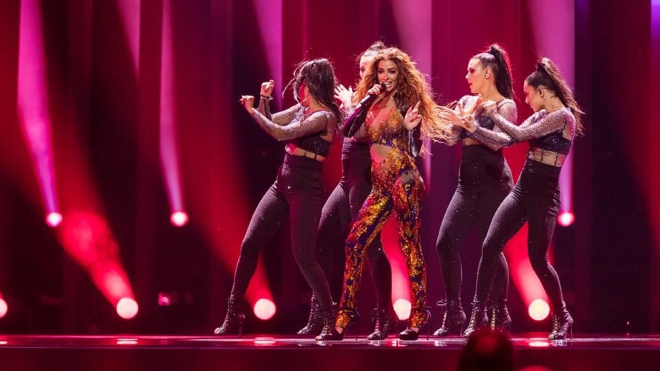 Eurovision Song Contest Zypern Eleni Foureira 'Fuego' ARD Mediathek