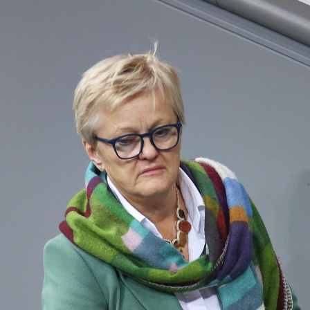 Grünen-Politikerin Renate Künast im Bundestag