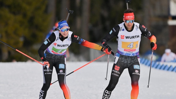 Sportschau Wintersport - Biathlon-wm Mixed Staffel - Zusammenfassung