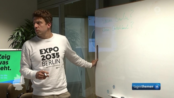 Tagesthemen - Bewerbung Berlins Für Die Expo 2035 - Eine Aufgabe Für Idealisten.