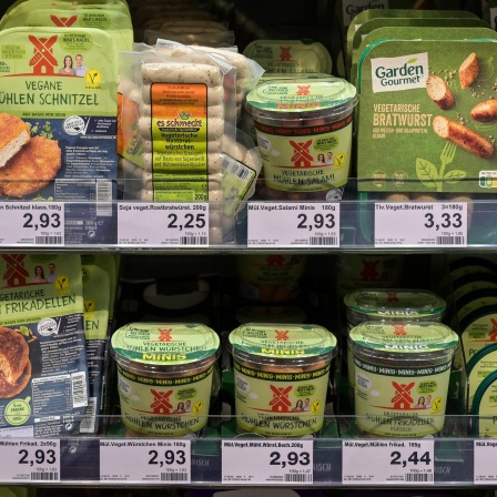 vegane und vegetarische Fleischersatzprodukte im Edeka