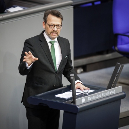 Otto Fricke hält eine Rede im Deutschen Bundestag.
