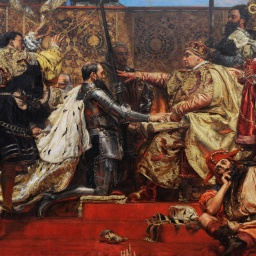 Die preußische Hommage, 1882, von Jan Matejko