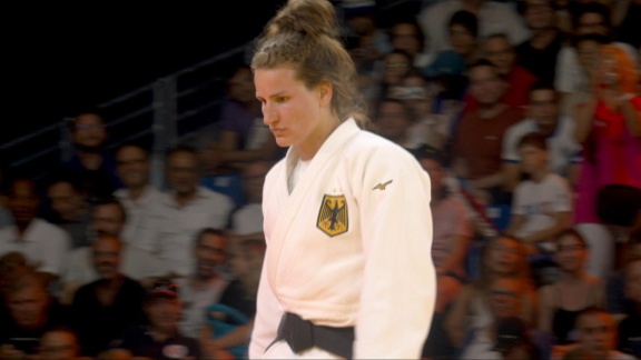 Sportschau Olympia 2024 - Anna-maria Wagner Im Judo Halbfinale