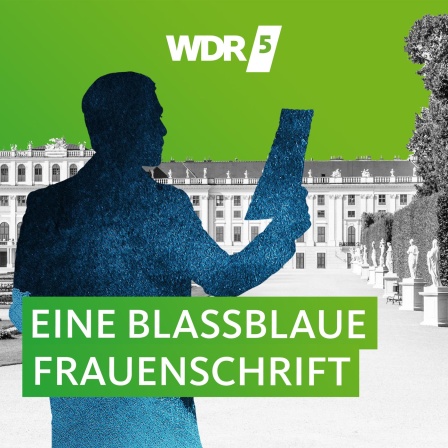 Silhouette eines Mannes, der einen Brief liest, vor Kulisse des Wiener Schlossparks Schönbrunn