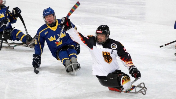 Sportschau - Para-eishockey: Deutschland Zeigt Schweden Die Grenzen Auf