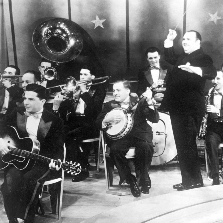 Paul Whiteman und seine Band um 1930