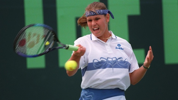 Sportschau - Tennisspielerin Anke Huber Feiert 50. Geburtstag