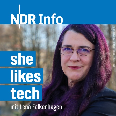 Ein Porträtbild von der Computerspiel-Autorin und Schriftstellerin Lena Falkenhagen.