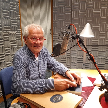 Reinhard Goebel im SWR-Studio