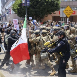 Nationalgarde schlägt Proteste in Los Angeles nieder
