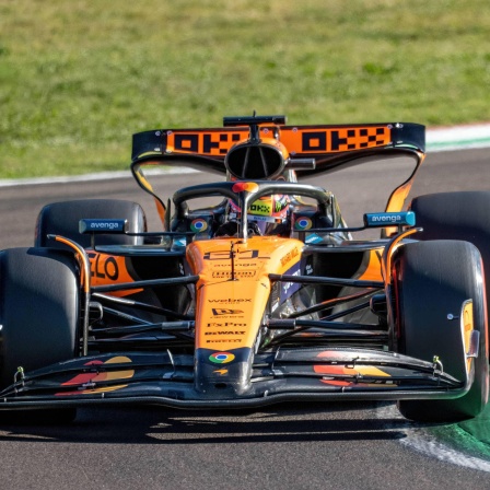 Oscar Piastri in Imola beim Qualifying