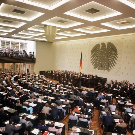 Bundestag in den 1970er Jahren (Symbolbild)