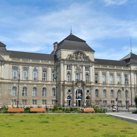 Ein Gebäude der Universität der Künste.