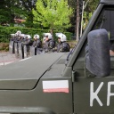 Polnische Soldaten der von der Nato geführten Kosovo-Friedenstruppe KFOR