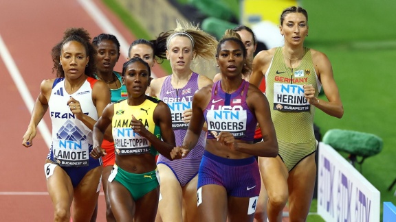 Sportschau - 800m Der Frauen Mit Christina Hering - Alle Drei Halbfinals