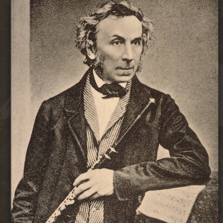 Theobald Böhm, Flötenbauer und Flötist (Aufnahme um 1855)