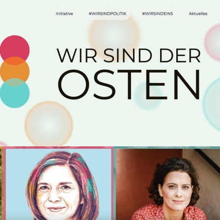 Politisch unterrepräsentiert? Journalistische Initiative "Wir sind der Osten"