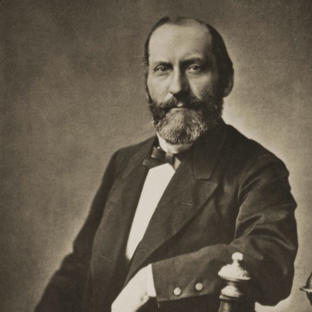 Historische Porträtaufnahme von Ernst Schering (1825-1889)
