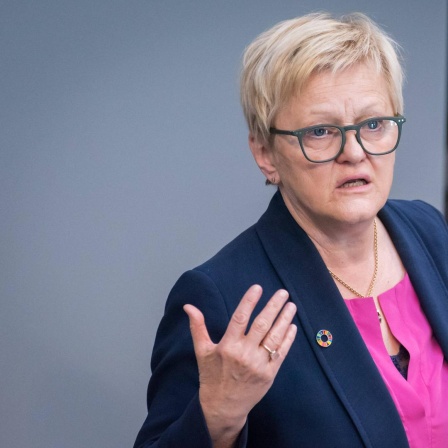 Renate Künast im Bundestag