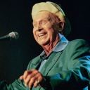 Charles Trenet (1913-2001), französischer Sänger, Komponist und Schauspieler mit über 80 Jahren beim Montreux Jazz Festival, 21.07.1996; © dpa/KEYSTONE
