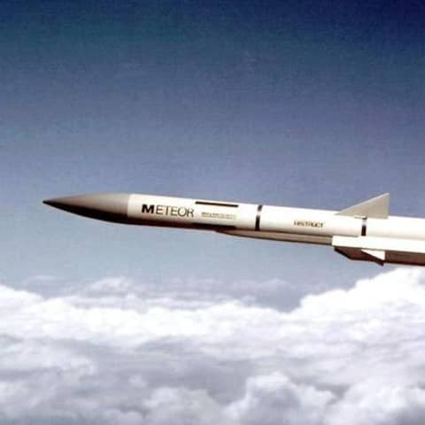 Luft-Luft-Rakete vom Typ &#034;Meteor&#034;