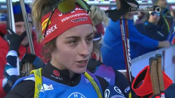 Sportschau Wintersport - Vanessa Voigt - 'schießzeiten Waren Katastrophe'