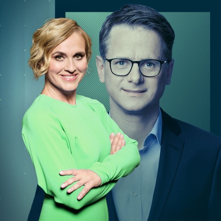 Caren Miosga mit Carsten Linnemann