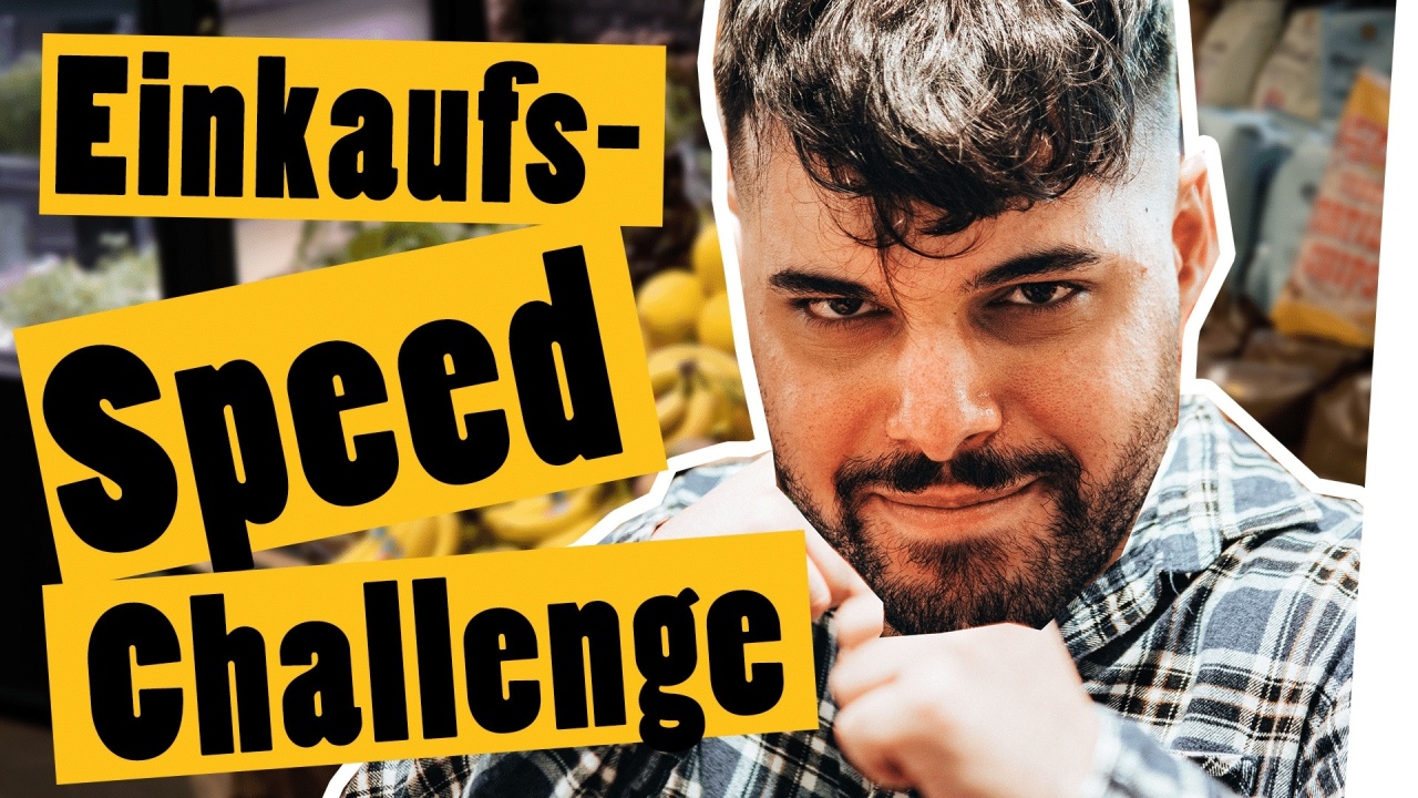 Supermarkt Speedrun mit Karim Jamal | Challenge || Das schaffst du nie!