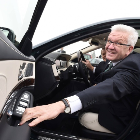 Kretschmann am Steuer