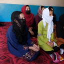 Schülerinnen einer Untergrundschule für Mädchen in Afghanistan. 