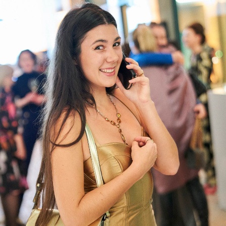 Anastasia Barner beim Bold Woman Award by Veuve Clicquot in der Französischen Botschaft in Berlin