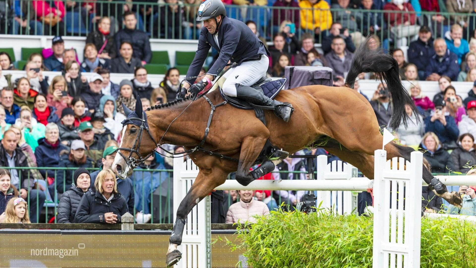 Nordmagazin Reiten in Klein Flottbek André Thieme vor dem DerbyStart ARD Mediathek