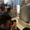 Der Stein von Rosette im British Museum in London
