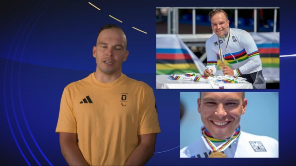 Sportschau Paralympics 2024 - Pierre Senska - Auf Medaillenjagd Im Bahnrad-oval