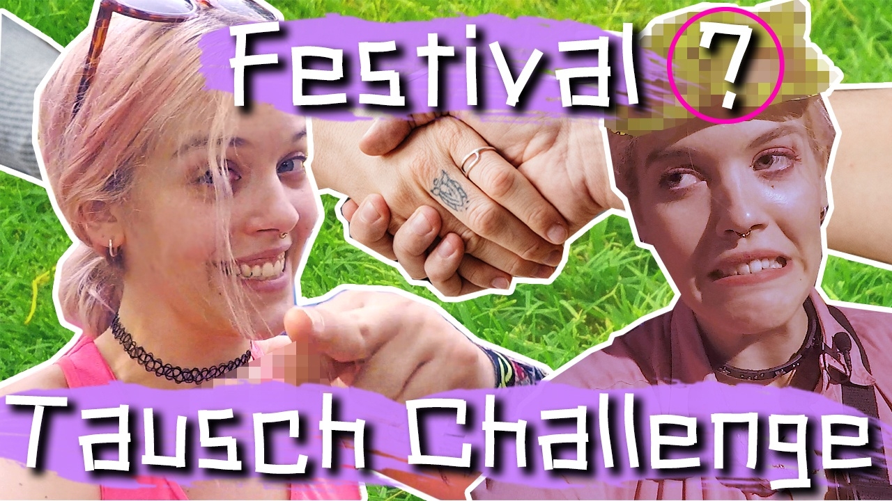 Sziget Festival Challenge: 1h lang Gegenstände tauschen || Schruppert
