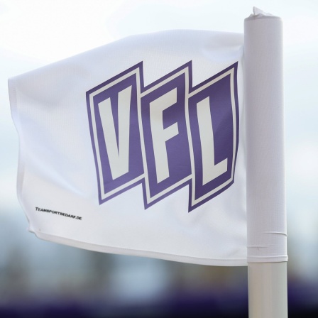Eckfahne mit dem Vereinslogo des VfL Osnabrück